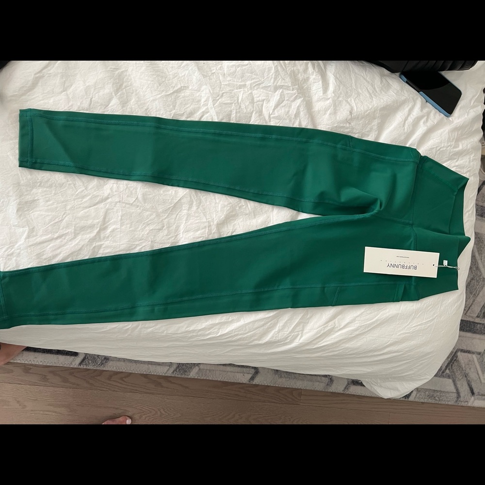 Buffbunny green leggings NWT Sz. Small